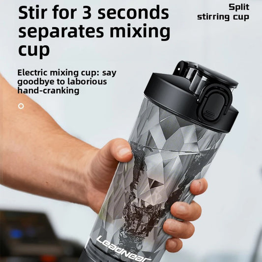 700ml Electric Protein Powder Mixing Cup Automatic Shaker Bottle Mixer Shake Bottle Milk Coffee Blender Kettle fro Gym outdoor