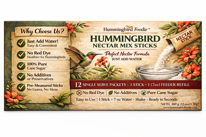 Hummingbird Nectar Sticks — Instant, 12 Single Serve Sticks Mix