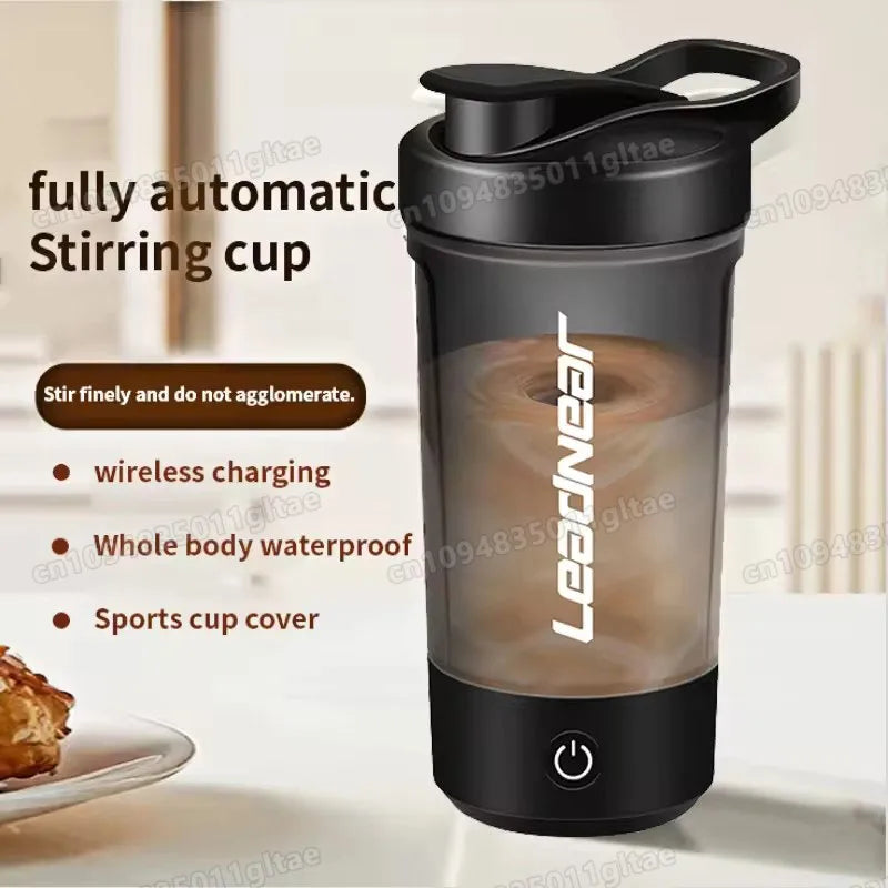 Electric Blender Cup Portable Blender Cup Milk Powder Protein Powder Blender Automatic Shaker Cup Home Travel Outdoor Sports Gym