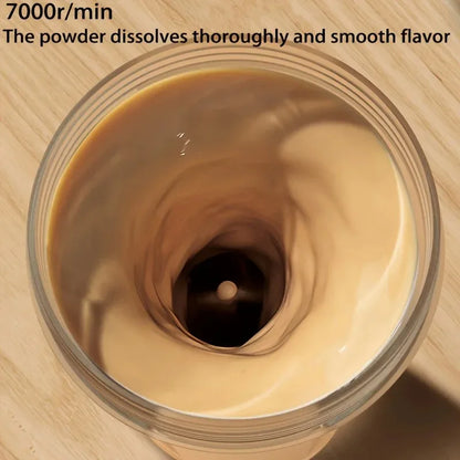 Electric Blender Cup Portable Blender Cup Milk Powder Protein Powder Blender Automatic Shaker Cup Home Travel Outdoor Sports Gym