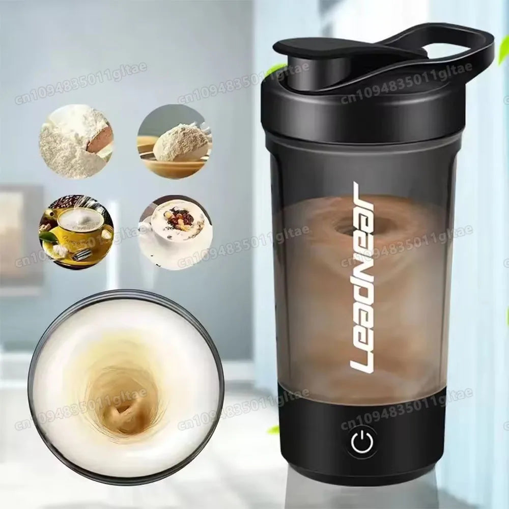 Electric Blender Cup Portable Blender Cup Milk Powder Protein Powder Blender Automatic Shaker Cup Home Travel Outdoor Sports Gym