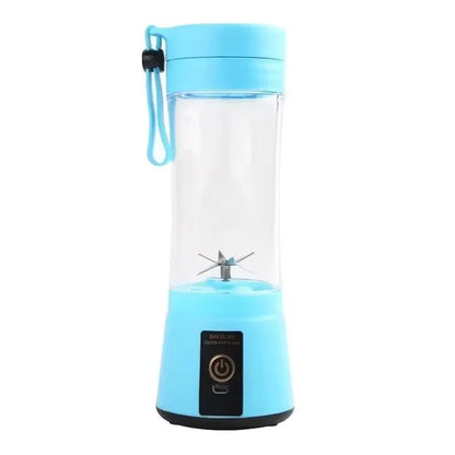 Cordless Portable Personal Size Blender - Mini Blender Make Smoothies and Shakes 380Ml BPA Free Travel Cup for Office/Home/Gym