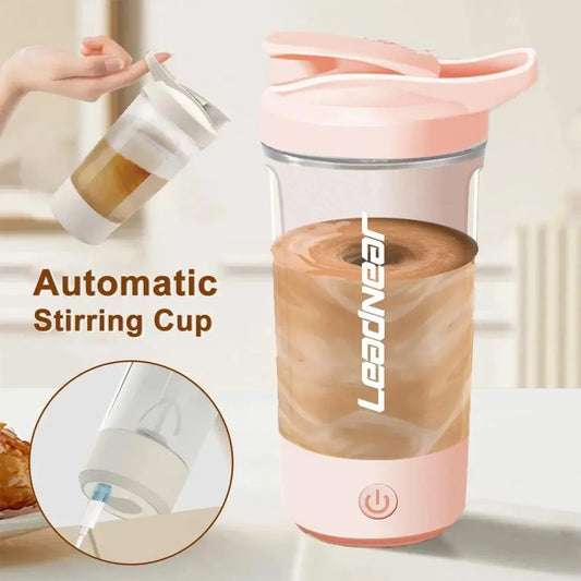 Electric Blender Cup Portable Blender Cup Milk Powder Protein Powder Blender Automatic Shaker Cup Home Travel Outdoor Sports Gym