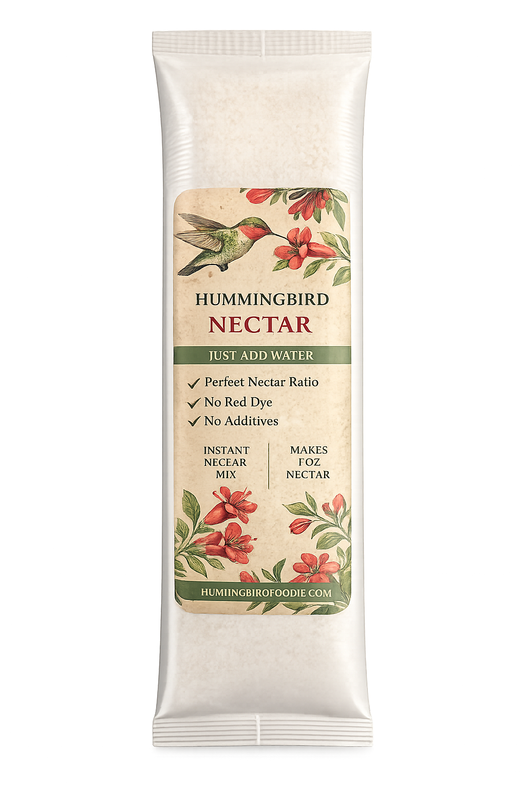 Hummingbird Nectar Sticks — Instant, 12 Single Serve Sticks Mix